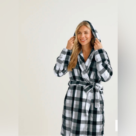 Vera Bradley Plush Fleece Robe S/M - Picture 1 of 14